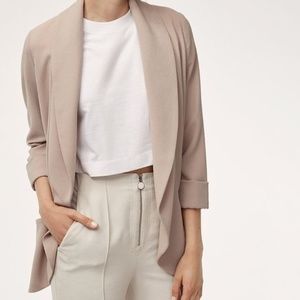Aritzia Wilfred Soft Crepe Blazer